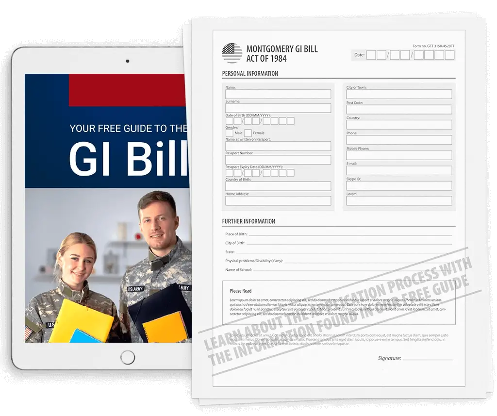 Learn How To Apply For<br>The GI Bill With Our Help
